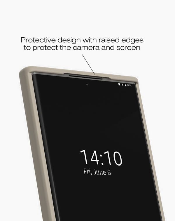 Silicone Case Galaxy S24 Ultra Beige