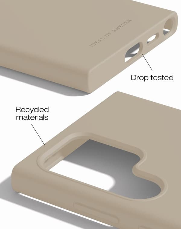 Silicone Case Galaxy S24 Ultra Beige