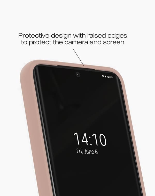 Silicone Case Galaxy S24 / S25 Blush Pink