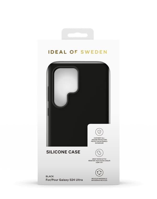 Silicone Case Galaxy S24 Ultra Black