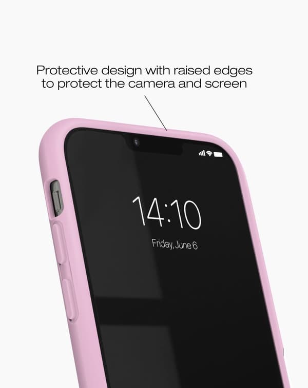 Silicone Case iPhone 12 / 12 Pro Bubblegum Pink