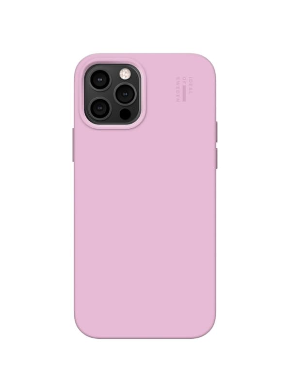Silicone Case iPhone 12 / 12 Pro Bubblegum Pink