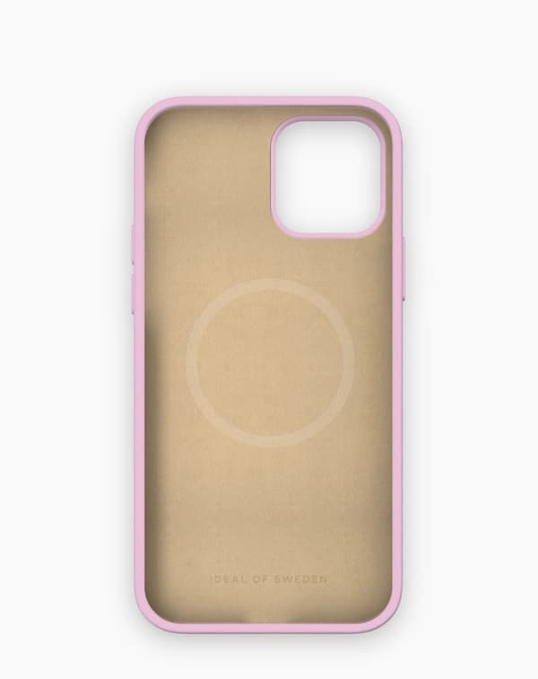 Silicone Case MagSafe iPhone 12 / 12 Pro Bubblegum Pink