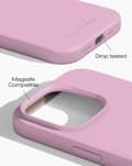 Miniatyrbild 7 av 8: Silicone Case MagSafe iPhone 14 Pro Bubblegum Pink