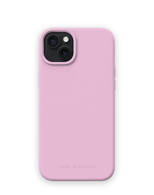 Silicone Case MagSafe iPhone 15 Plus Bubblegum Pink