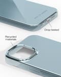 Miniatyrbild 10 av 11: Mirror Case iPhone 13 / 14 / 15 / 16e Mirror Sky Blue