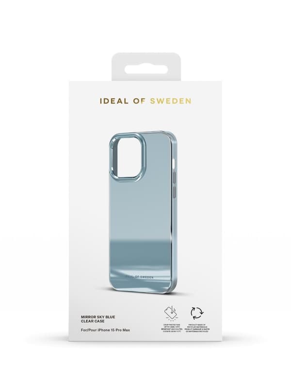 Mirror Case iPhone 15 Pro Max Mirror Sky Blue