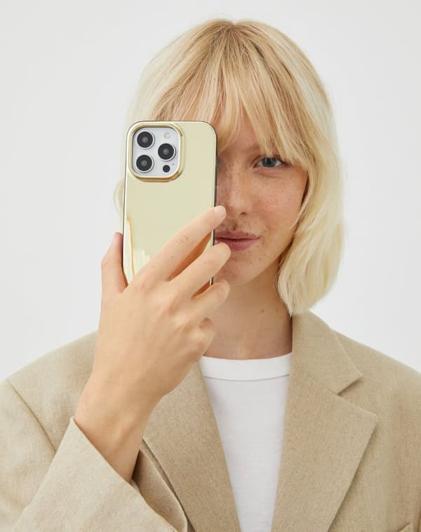 Mirror Case iPhone 11 / XR Mirror Gold