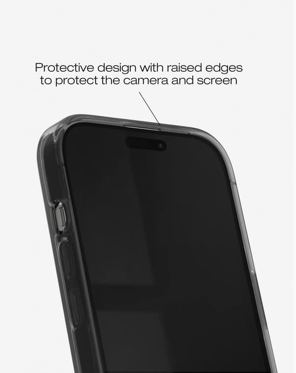 Clear Case iPhone 15 Plus Tinted Black