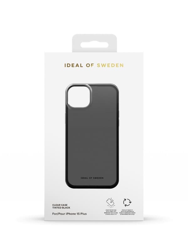 Clear Case iPhone 15 Plus Tinted Black
