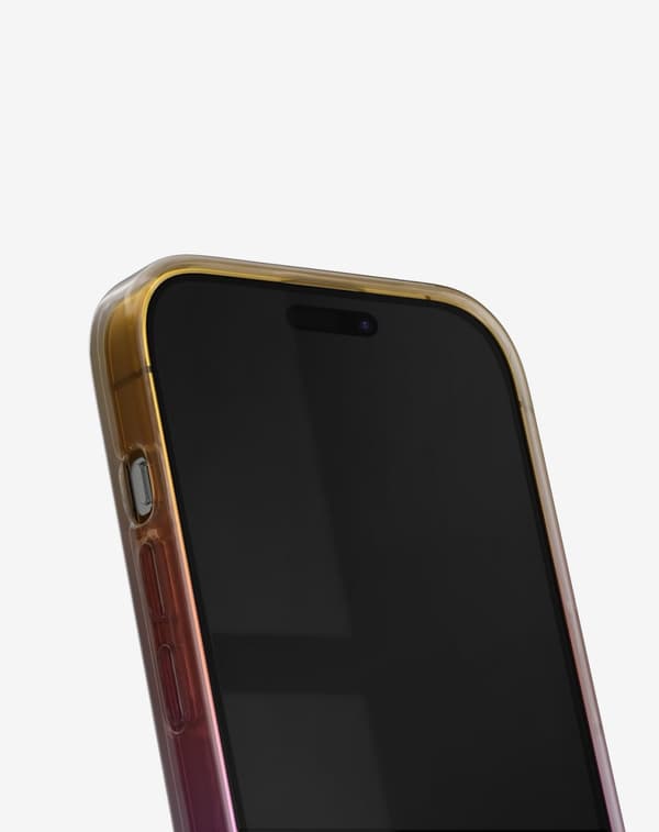 Clear Case iPhone 13 / 14 / 15 / 16e Vibrant Ombre