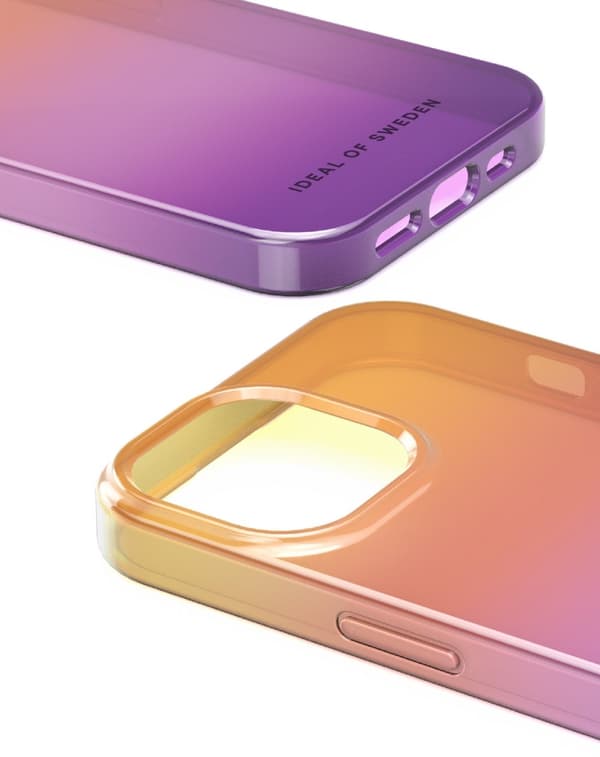 Clear Case iPhone 13 / 14 / 15 / 16e Vibrant Ombre