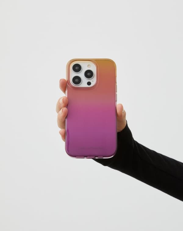 Clear Case iPhone 13 / 14 / 15 / 16e Vibrant Ombre