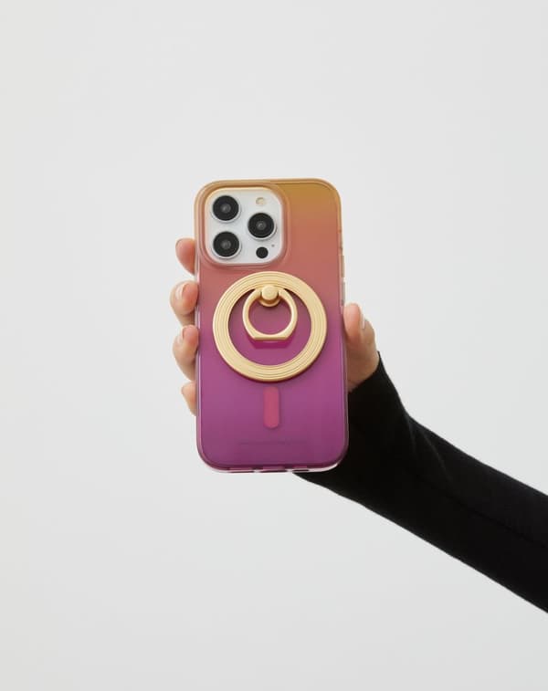 Clear Case MagSafe iPhone 15 Pro Vibrant Ombre