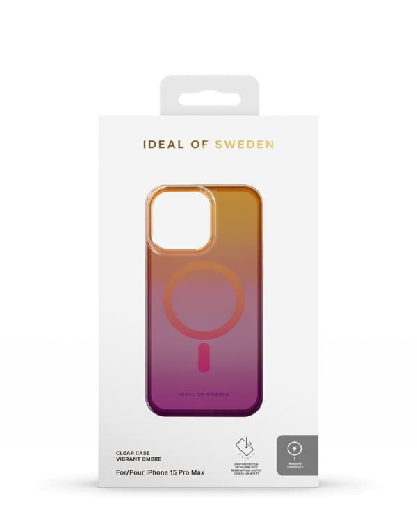 Clear Case MagSafe iPhone 15 Pro Max Vibrant Ombre