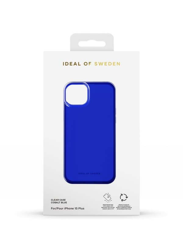 Clear Case iPhone 15 Plus Cobalt Blue