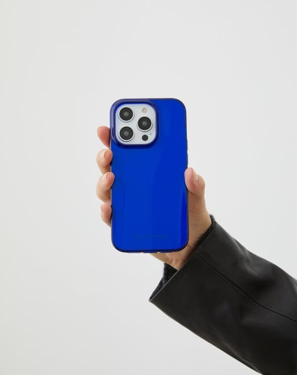 Clear Case iPhone 15 Plus Cobalt Blue