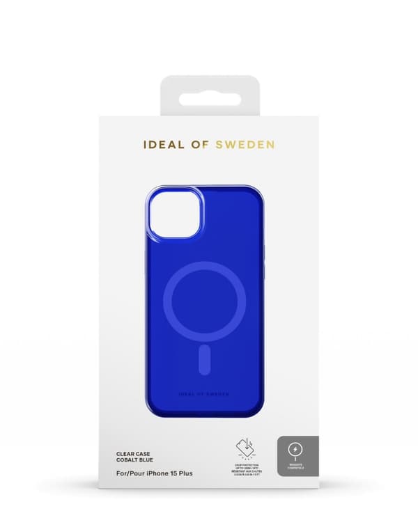 Clear Case MagSafe iPhone 15 Plus Cobalt Blue