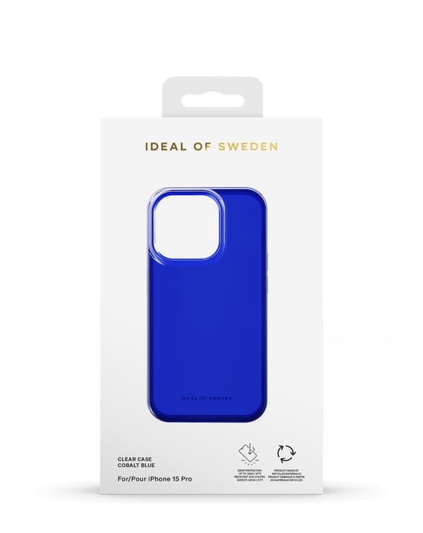 Clear Case iPhone 15 Pro Cobalt Blue