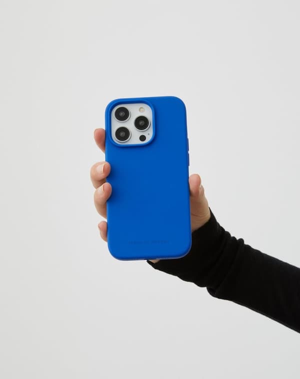 Silicone Case MagSafe iPhone 15 Pro Cobalt Blue