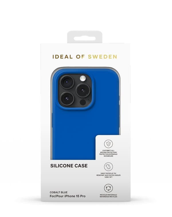 Silicone Case iPhone 15 Pro Cobalt Blue