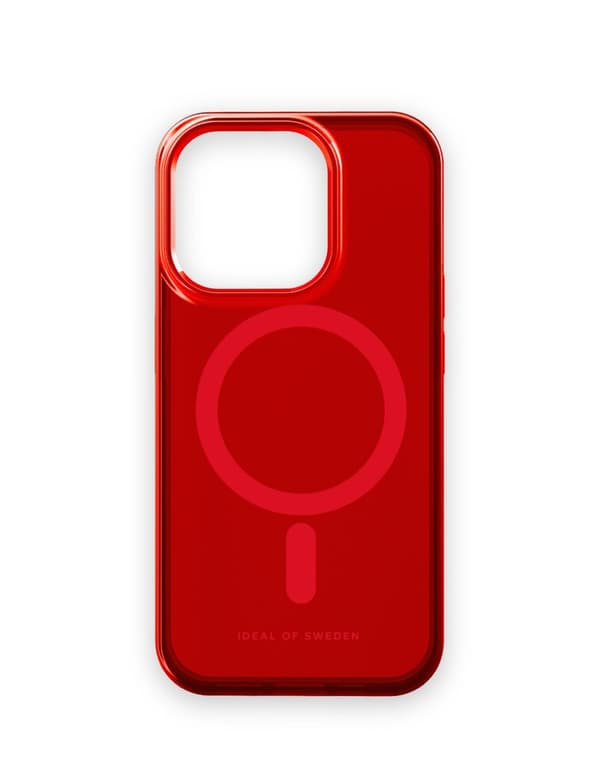 Clear Case MagSafe iPhone 15 Pro Radiant Red
