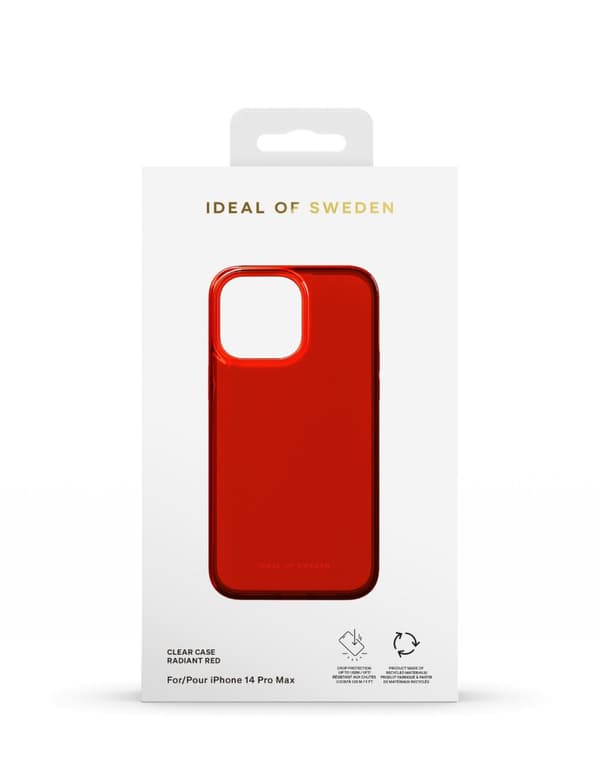 Clear Case iPhone 14 Pro Max Radiant Red
