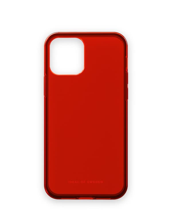Clear Case iPhone 12 / 12 Pro Radiant Red