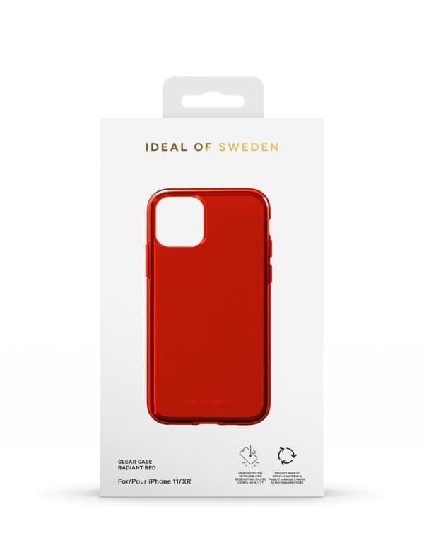 Clear Case iPhone 11 / XR Radiant Red