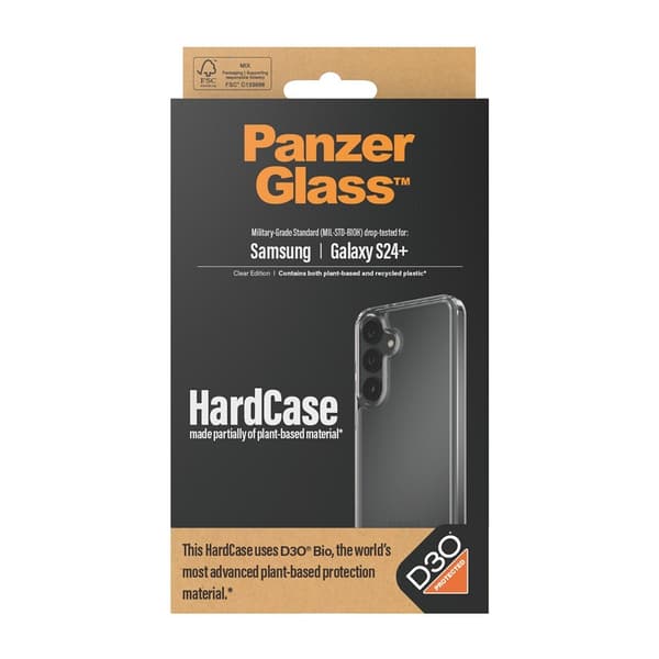 PanzerGlass Samsung Galaxy S24 Plus Skal HardCase D3O Transparent