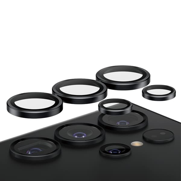 PanzerGlass Samsung Galaxy S24 Ultra Kameran suoja Hoops Musta