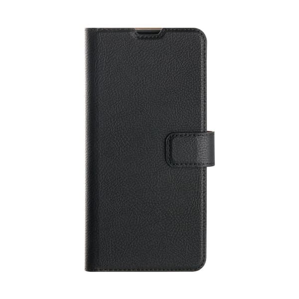 XQISIT Samsung Galaxy S24 Ultra Kotelo Slim Wallet Selection Musta