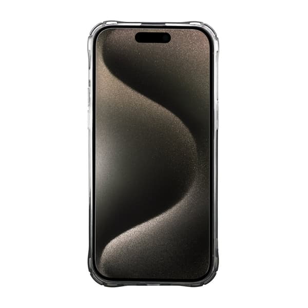 Shockproof Case with Card Holder iPhone 15 Pro Max - Black
