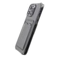 Pikkukuva 4 / 5: Shockproof Case with Card Holder iPhone 15 Pro Max - Black
