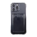 Pikkukuva 2 / 5: Shockproof Case with Card Holder iPhone 15 Pro Max - Black