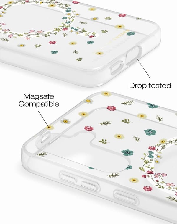 Clear Case MagSafe Galaxy S24 Plus / S25 Plus Petite Floral