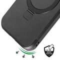 Miniatyrbild 3 av 4: Coque - 4SMARTS - iPhone 15 Pro Max - MagSafe - Videostöd - Svart