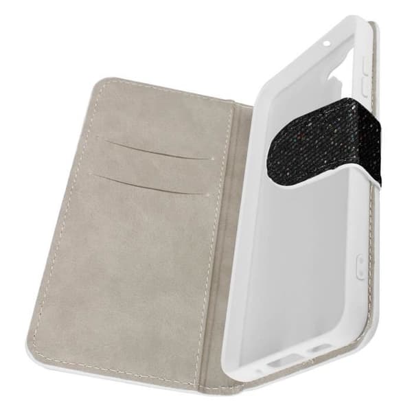 Fodral för Samsung Galaxy A54 5G Glitter Disco Wallet Video Support Svart