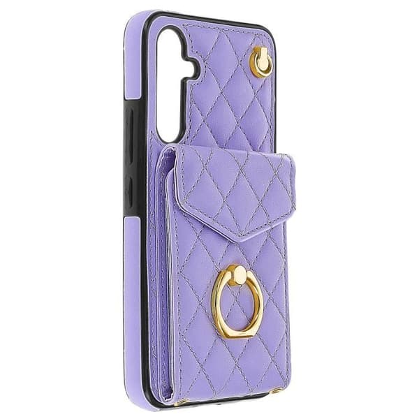 Coque för Samsung Galaxy A54 5G - AVIZAR - Ljus Lila - Plånbok - RFID Skydd - Rotationsring