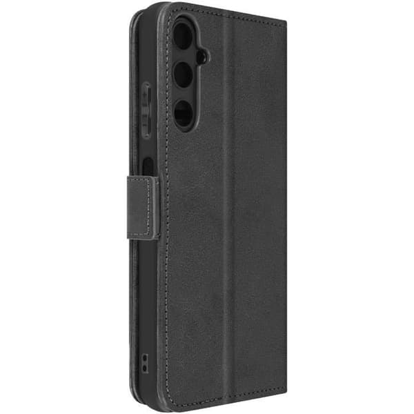 Fodral till Samsung Galaxy A05s - AVIZAR - Vintage Black - Korthållare - Videostöd