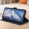 Miniatyrbild 3 av 4: Fodral för Google Pixel 8 Pro - AVIZAR - Chesterfield - Wallet Flip - Videosupportfunktion - Blå
