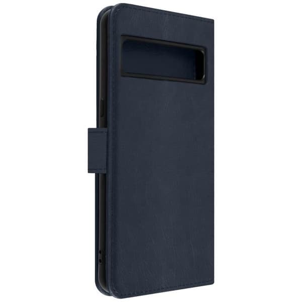 Fodral för Google Pixel 8 Pro - AVIZAR - Chesterfield - Wallet Flip - Videosupportfunktion - Blå