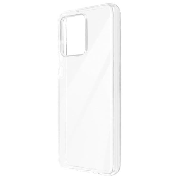 Siliconfodral - AVIZAR - Classic Case - Vit - Transparent - Motorola Moto G84