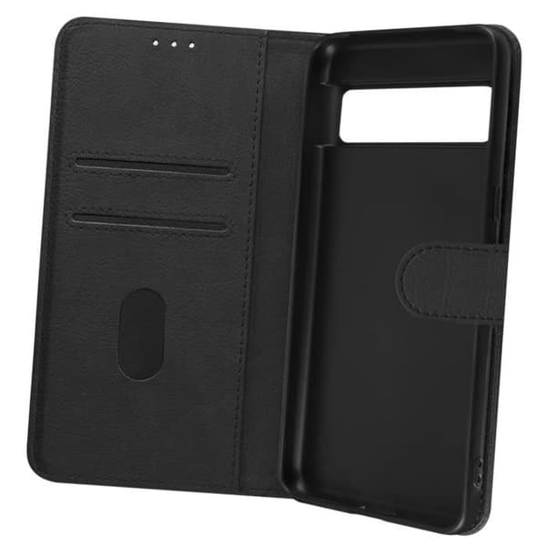 Fodral till Google Pixel 8 Pro - AVIZAR - Chesterfield - Stativfunktion - Svart