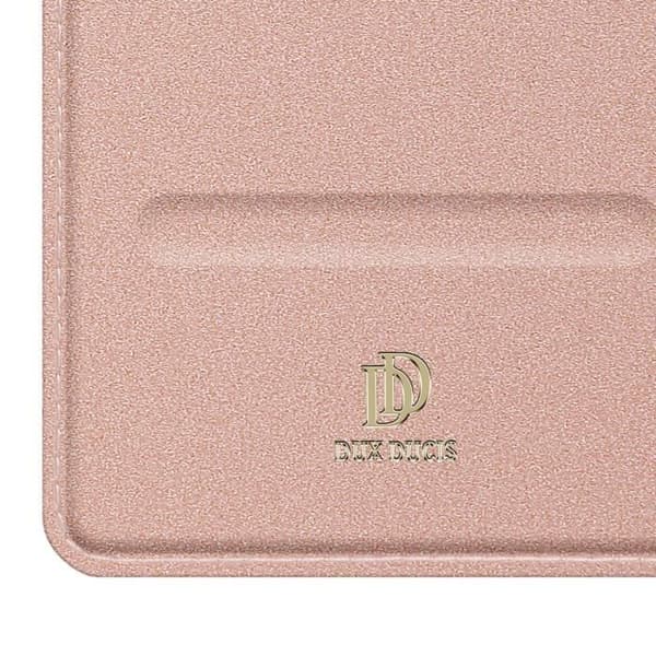 Fodral till Samsung Galaxy S23 FE - DUX DUCIS - Rosa - Korthållare Videostöd - Chic och elegant design