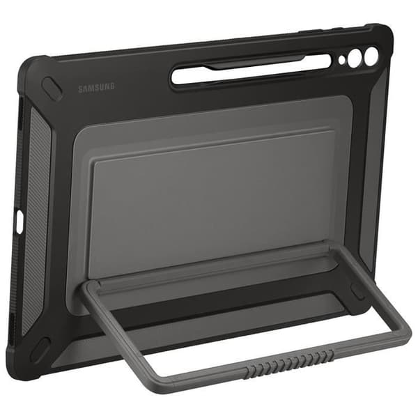 Galaxy Tab S9 Ultra-skal - Samsung - Militärstandard - Justerbart stativ - Inbyggd pennhållare - Svart