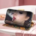 Miniatyrbild 3 av 4: Korkfodral till iPhone 15 Pro Max - AVIZAR - Bohème - Kortförvaring - Videostödflik