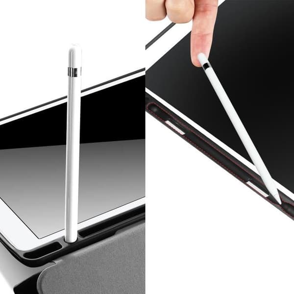 iPad Pro 12.9-fodral - DUX DUCIS - Domo-serien - Syntetiskt läder - Stödfunktion - Grå