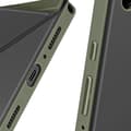 Miniatyrbild 4 av 4: Samsung Tab A9 Plus Fodral Flerpositionsstöd Original Smart Book Cover Svart