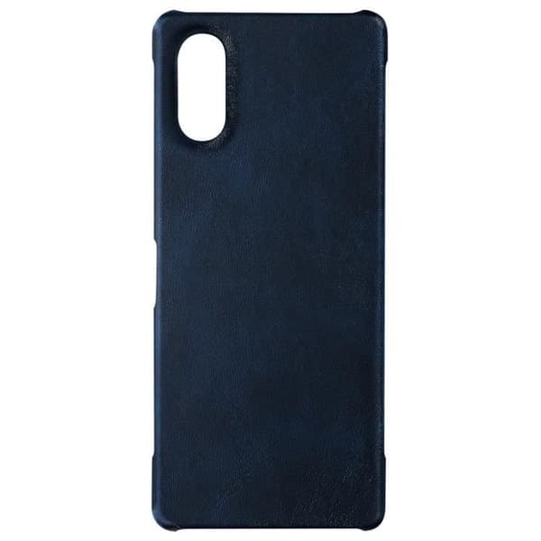 Coque - Sony - Xperia 5 V - Hård - Syntetiskt läder - Stöttålig - Ultra-tunn